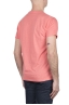 SBU 03309_2021AW Camiseta de algodón flameado con cuello redondo salmón 04