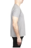 SBU 03317_2021AW T-shirt classique en coton piqué gris 03