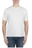 SBU 03323_2021AW Camiseta de algodón puro con cuello redondo blanca 01