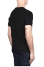 SBU 03328_2021AW T-shirt col rond en coton noir avec poche plaquée 04
