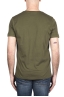 SBU 03329_2021AW T-shirt col rond en coton vert avec poche plaquée 05