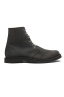 SBU 03546_2021AW Classic high top desert boots in grey waxed calfskin leather 01