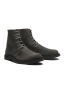 SBU 03546_2021AW Classic high top desert boots in grey waxed calfskin leather 02