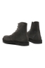 SBU 03546_2021AW Classic high top desert boots in grey waxed calfskin leather 03