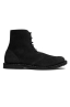 SBU 03548_2021AW High top desert boots in black suede leather 01