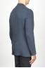 SBU 00917 Single breasted unlined 2 button jacket in blue wool 03