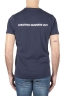 SBU 03580_2021AW Round neck blue t-shirt printed with SBU logo 01