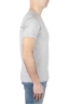 SBU 03581_2021AW Round neck grey t-shirt printed with SBU logo 03