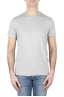 SBU 03581_2021AW Round neck grey t-shirt printed with SBU logo 04