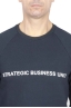 SBU 03584_2021AW Felpa girocollo Strategic Business Unit con logo stampato 05