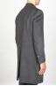 SBU 00919 Classic men's grey coat in cachemire wool 03