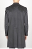 SBU 00919 Classic men's grey coat in cachemire wool 04