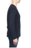 SBU 03598_2021AW T-shirt girocollo a maniche lunghe in cotone blu 03