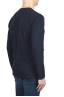 SBU 03598_2021AW T-shirt girocollo a maniche lunghe in cotone blu 04