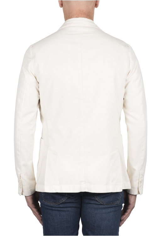 SBU 03604_2021AW White cotton and cashmere blend sport coat 01