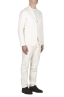 SBU 03606_2021AW Chaqueta y pantalón de traje deportivo de algodón blanco 02
