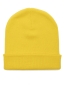 SBU 03625_2021AW Bonnet en tricot jaune double épaisseur 02