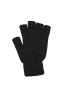 SBU 03621_2021AW 灰色のニットの指なし手袋 04