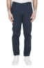 SBU 03709_2022SS Navy blue cotton sport suit blazer and trouser 04