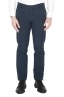 SBU 03717_2022SS Navy blue cotton sport suit blazer and trouser 04