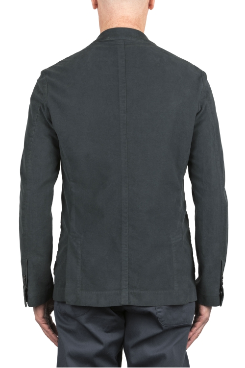 SBU 03719_2022SS Grey stretch cotton sport jacket 01