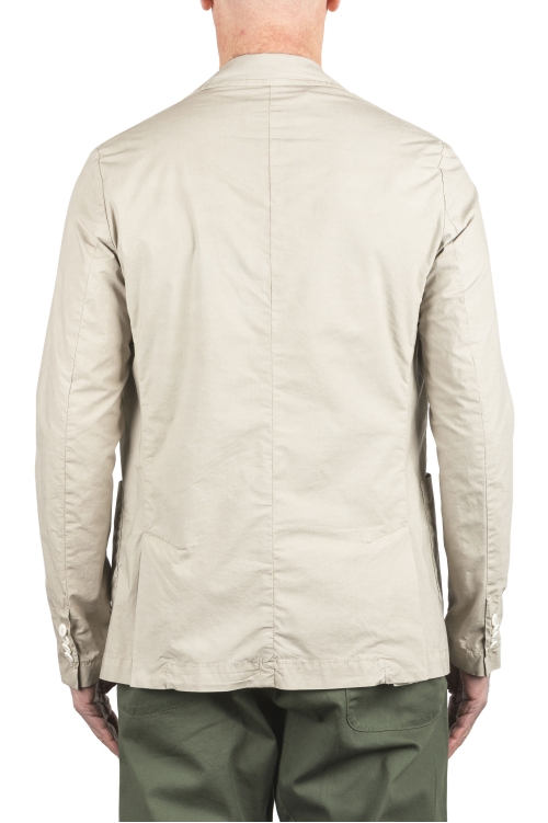 SBU 03723_2022SS Grey cotton blend sport blazer 01