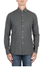 SBU 03738_2022SS Camicia in twill di cotone verde 01