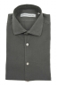 SBU 03738_2022SS Camicia in twill di cotone verde 06