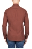 SBU 03739_2022SS Camisa de sarga de algodón marrón 05