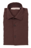 SBU 03744_2022SS Burgundy cotton twill shirt 06
