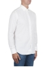 SBU 03745_2022SS Camicia in twill di cotone bianca 02