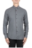 SBU 03746_2022SS Camicia in twill di cotone grigia 01