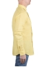 SBU 03758_2022SS Camicia classica in lino gialla 03