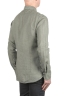 SBU 03759_2022SS Camicia classica in lino verde 04
