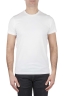 SBU 03765_2022SS T-shirt girocollo bianca stampata con logo SBU 04