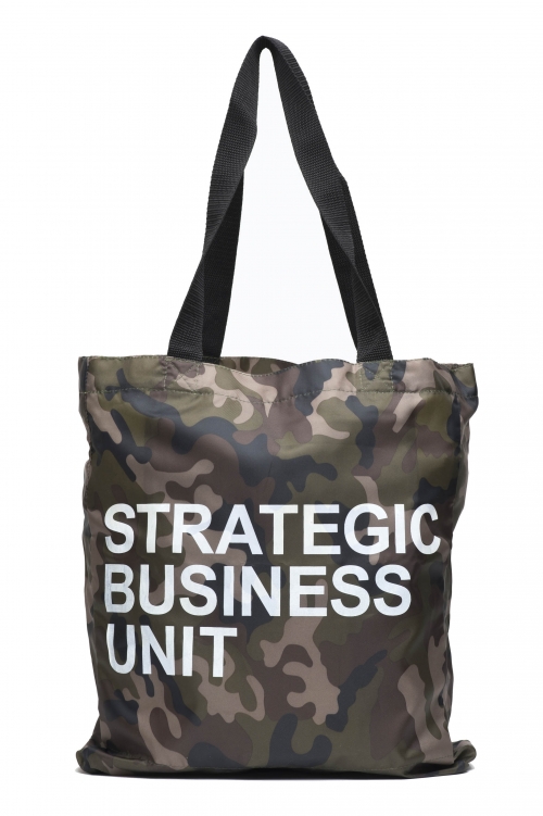 SBU 03814_2022SS Camouflage water resistant tote bag 01