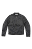 SBU 03825_2022SS Black leather motorcycle jacket 06