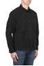 SBU 03830_2022SS Unlined multi-pocketed jacket in black cotton 02
