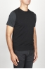 SBU 00957 Classic round neck cashmere blend black sleeveless sweater vest 02
