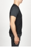 SBU 00957 Classic round neck cashmere blend black sleeveless sweater vest 03