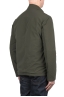 SBU 03837_2022SS Green quilted overshirt in technical fabric 04