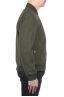 SBU 03843_2022SS Green bomber jacket padded with quilt 03