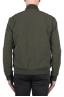 SBU 03843_2022SS Green bomber jacket padded with quilt 05