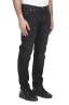 SBU 03853_2022SS Jeans en coton stretch noir délavé à l'encre naturelle 02