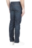SBU 03857_2022SS Denim bleu jeans délavé en coton biologique 04
