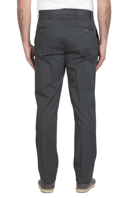 SBU 03862_2022SS Pantalon chino en coton stretch ultra-léger gris 01