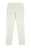 SBU 03863_2022SS Pantalón chino de algodón elástico ultraligero blanco 06