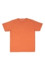 SBU 03897_2022SS Flamed cotton scoop neck t-shirt petrol orange 06