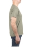 SBU 03906_2022SS T-shirt girocollo aperto in cotone fiammato verde 03