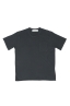 SBU 03918_2022SS Camiseta de algodón azul petróleo de cuello redondo y bolsillo de parche 06
